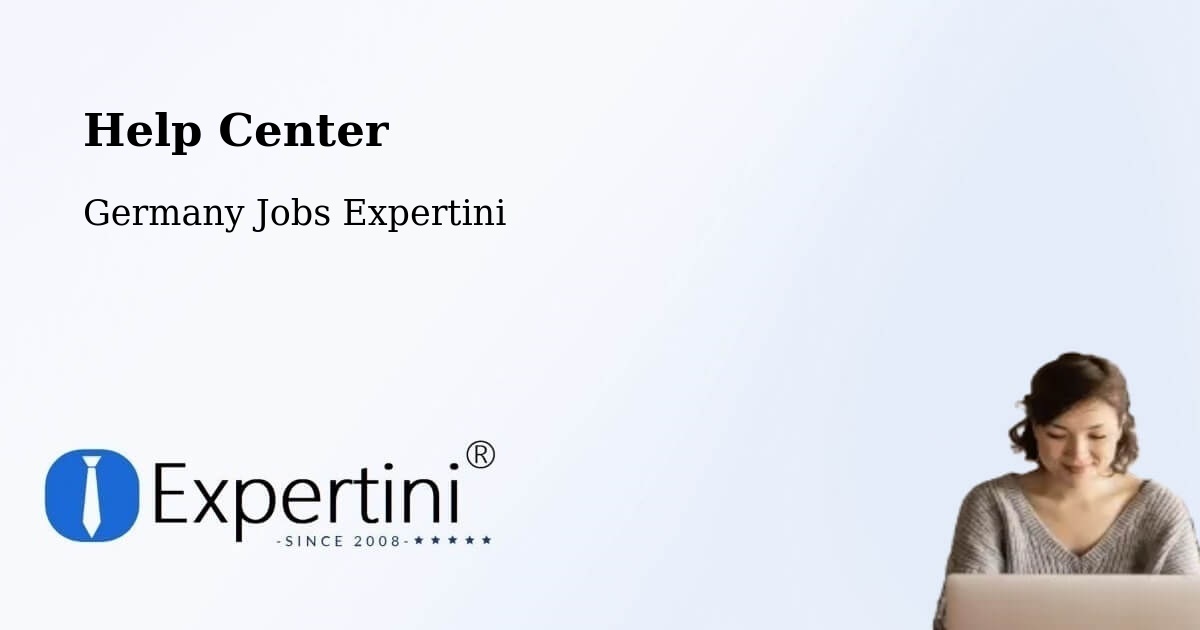 Help Center – Weimar - Germany Jobs Expertini