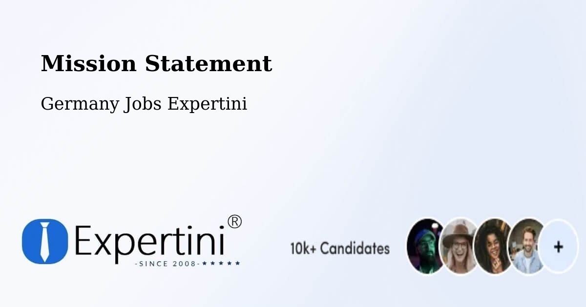 Corporate Mission – Weimar - Germany Jobs Expertini